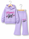 Girls Mama's Girl Lilac Tracksuit Set